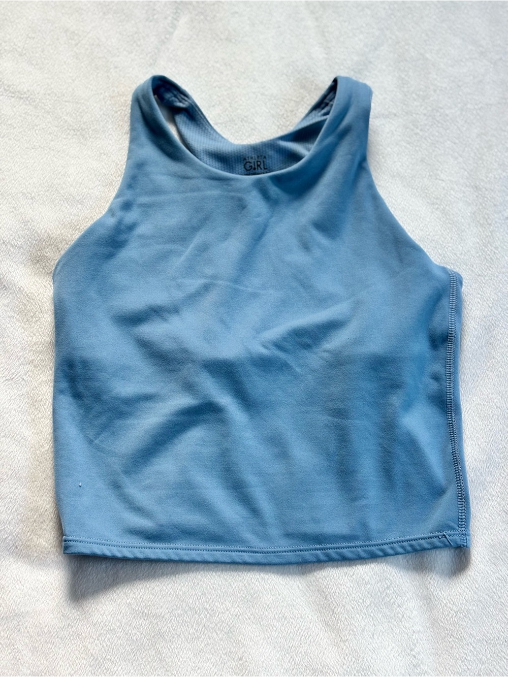 Athleta Sky Blue Racerback Performance Tank